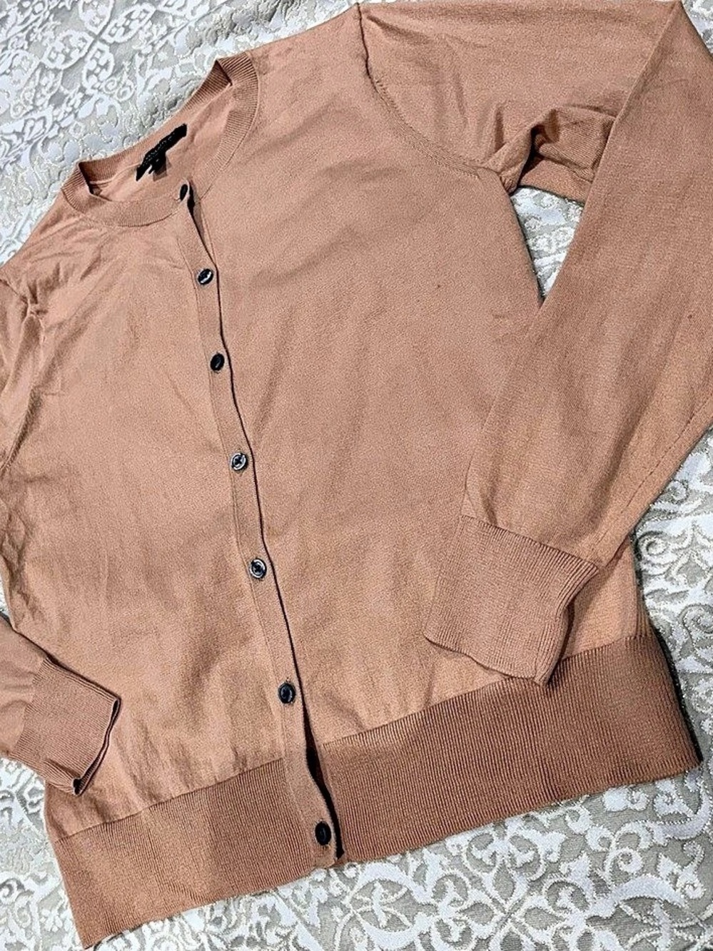 Banana Republic Stretch Cotton Cardigan Button-Front